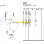 Hitachi RD135R RD140R Rotating Rubber Crawler Carrier Parts Catalog