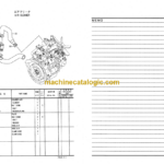 Hitachi CC135-3 135C-3 Vibratory Roller Parts Catalog