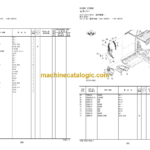 Hitachi RD135R RD140R Rotating Rubber Crawler Carrier Parts Catalog