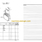 Hitachi CC135-3 135C-3 Vibratory Roller Parts Catalog