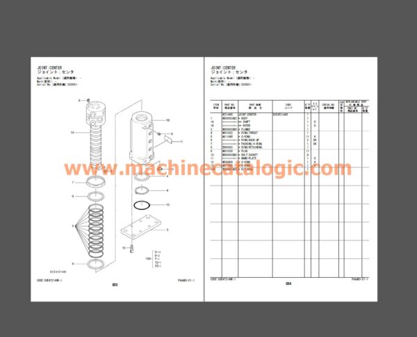 ZX10U-6 Equipment Components Parts Catalog