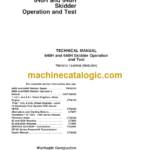 John Deere 640H and 648H Skidder Operation and Test Technical Manual TM10312 13JUN08