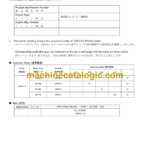 Hitachi ZW370-6 Wheel Loader (6WG1) Parts Catalog