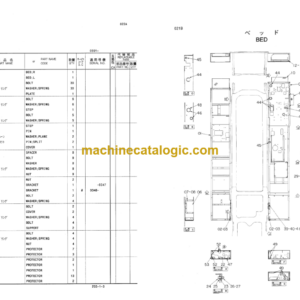 Hitachi KH850-3 Crawler Crane Parts Catalog