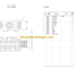 Hitachi KH125D Equipment Components Parts Catalog