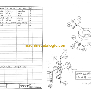 Hitachi KH70 KH70LM Parts Catalog