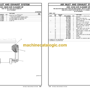 Caterpillar 3126B Industrial Engine Parts Manual