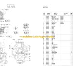 Hitachi KH125D Equipment Components Parts Catalog