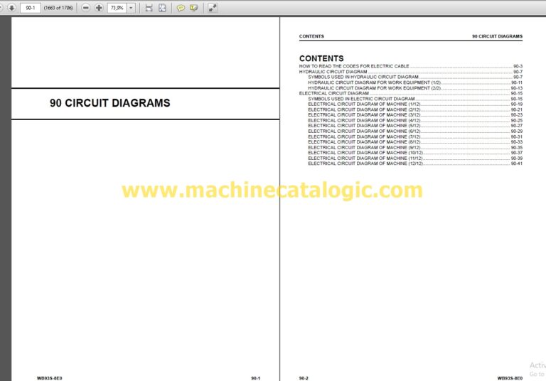 Komatsu Backhoe Loader Shop Manual Full