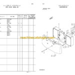 Hitachi Sumitomo SCX400 Crawler Crane Parts Catalog Serial 000301-