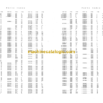 Hitachi KH125D Equipment Components Parts Catalog