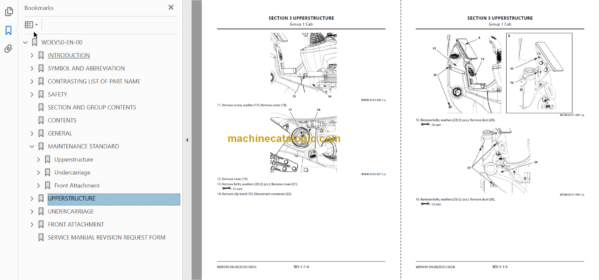 Hitachi ZX95US-7 Technical and Workshop Manual