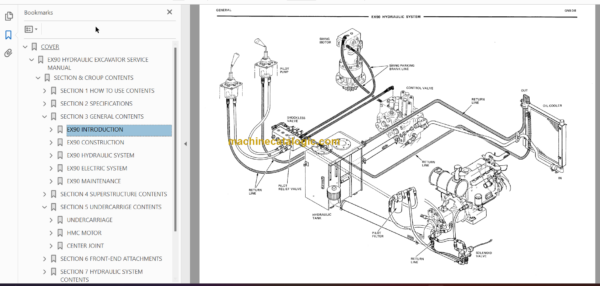 Hitachi EX90 Service Manual