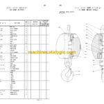 Hitachi Sumitomo SCX900-2 Crawler Crane Parts Catalog