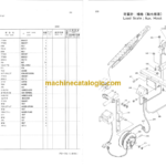 Hitachi KH180-3 Hydraulic Crawler Crane Parts Catalog Serial No.0703-