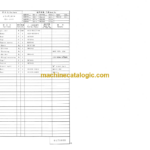 Hitachi KH500 Equipment Components Parts Catalog
