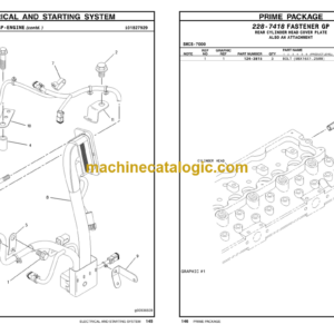 Caterpillar 3056E Industrial Engine Parts Manual