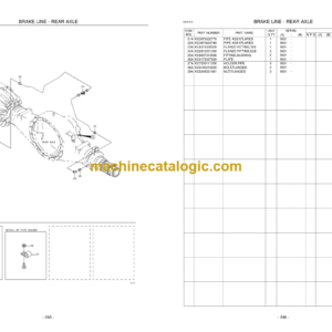 Hitachi ZW370 Wheel Loader Parts Catalog