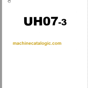 Hitachi UH07-3 Service Manual