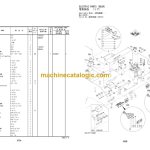 Hitachi CP220-3 Tired Roller Parts Catalog