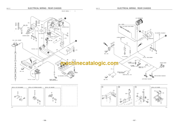 Hitachi ZW370 Wheel Loader Parts Catalog