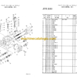 Hitachi ZW310 Equipment Components Parts Catalog