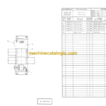 Hitachi KH500 Equipment Components Parts Catalog