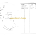 Hitachi KH1000 Tower Crane Front Attachiment Parts Catalog