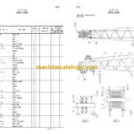 Hitachi Sumitomo SCX900-2 Crawler Crane Parts Catalog
