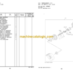 Hitachi ZAXIS 600 600LC 650H 650LCH Hydraulic Excavator Engine Parts Catalog