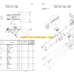 Hitachi Sumitomo SCX700-2 Crawler Crane Parts Catalog
