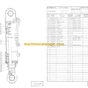 Hitachi KH75 KH100-2 KH125-2 KH150-2 KH180-2 Hydraulic Equipment Components Parts Catalog