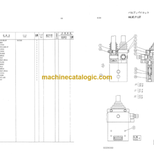 Hitachi KH100D KH125-3 KH125D Equipment Components Parts Catalog