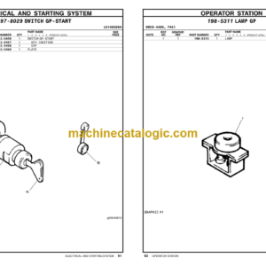 Caterpillar 3024C Industrial Engine Parts Manual