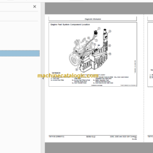 John Deere 326D 328D and 332D Skid Steer Loader Operation and Test (EH Controls) Technical Manual