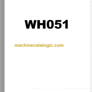 Hitachi WH051 Service manual