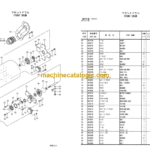 Hitachi CC150 CC150C-2 CC150CW-2 Vibratory Roller Parts Catalog
