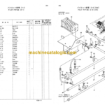 Hitachi Sumitomo SCX500-C SCX550-C Crawler Crane Parts Catalog