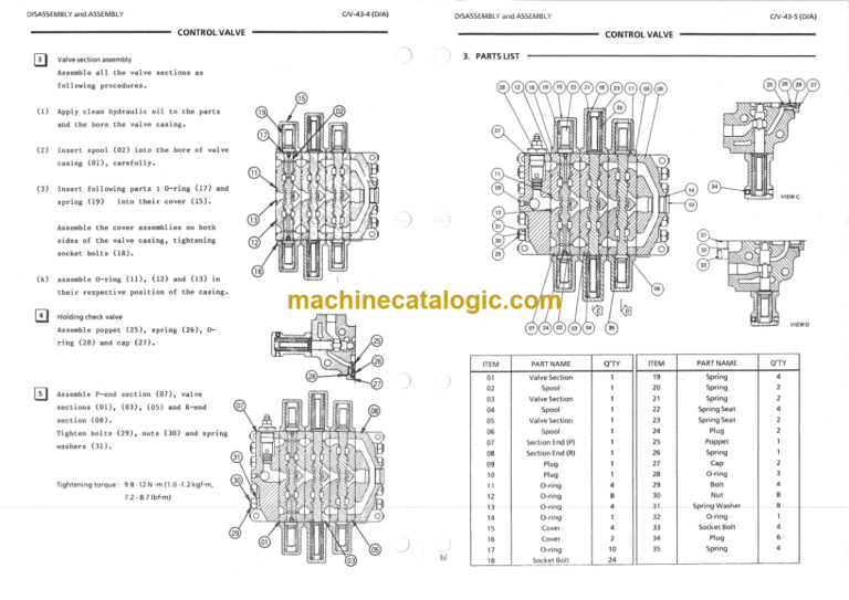 Hitachi KH100D KH125D Service Manual