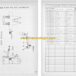 Hitachi KH70 (Folding Leader Type Pile Driver) Parts Catalog