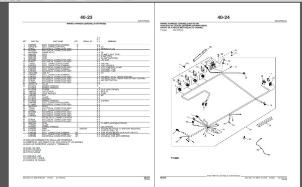 John Deere 260 and 270 Skid Steers Parts Catalog