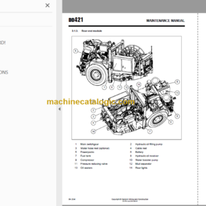 Sandvik DD421-60 Maintenance Manual Serial No. 112D20859-1