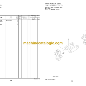 Hitachi ZW100-6 ZW120-6 Wheel Loader Equipment Components Parts Catalog