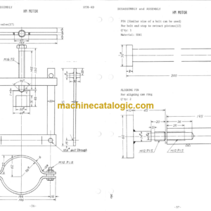 Hitachi KH100-2 Crane service manual