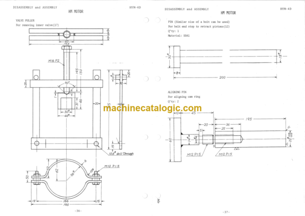 Hitachi KH100-2 Crane service manual