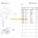 Hitachi Sumitomo SCX700-2 Crawler Crane Parts Catalog