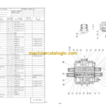 Hitachi KH75 KH100-2 KH125-2 KH150-2 KH180-2 Hydraulic Equipment Components Parts Catalog