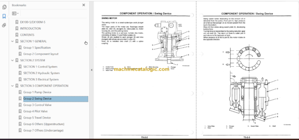 EX100-5 EX100M-5 Technicial and Workshop Manual