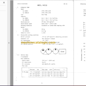 Hitachi WH051 Service Manual