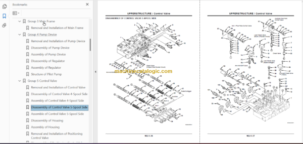 Hitachi ZX210W-3 ZX220W-3 Technical and Workshop Manual